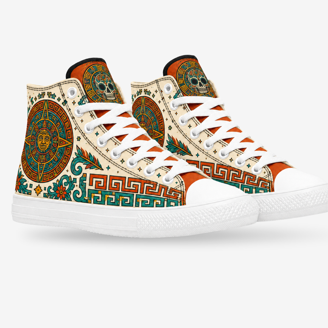 Xiuhpohualli Sunstone High Tops