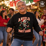 Abuelo Party Legend Sweater Black — Lifestyle creative