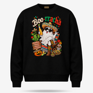 Boo-rracha Marigold Fiesta Sweater Black — product mockup