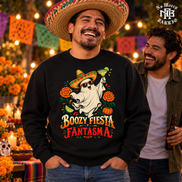 Boozy Fiesta Fantasma Sweater Black — Lifestyle creative
