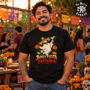 Boozy Fiesta Fantasma T Shirt Black — Lifestyle creative