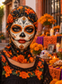 Catrina de Otono Balaclava Mask