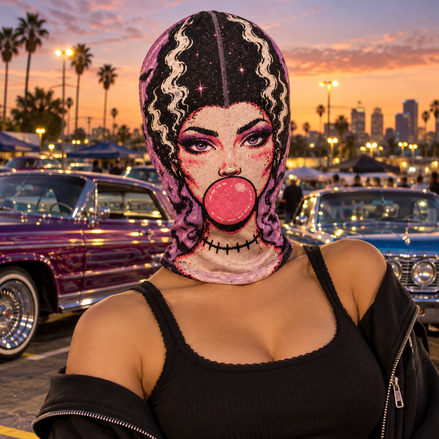 Chica Relampago Balaclava Mask