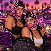 Chica Relampago Ski Mask