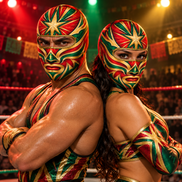 Lucha Estrella Ski Mask