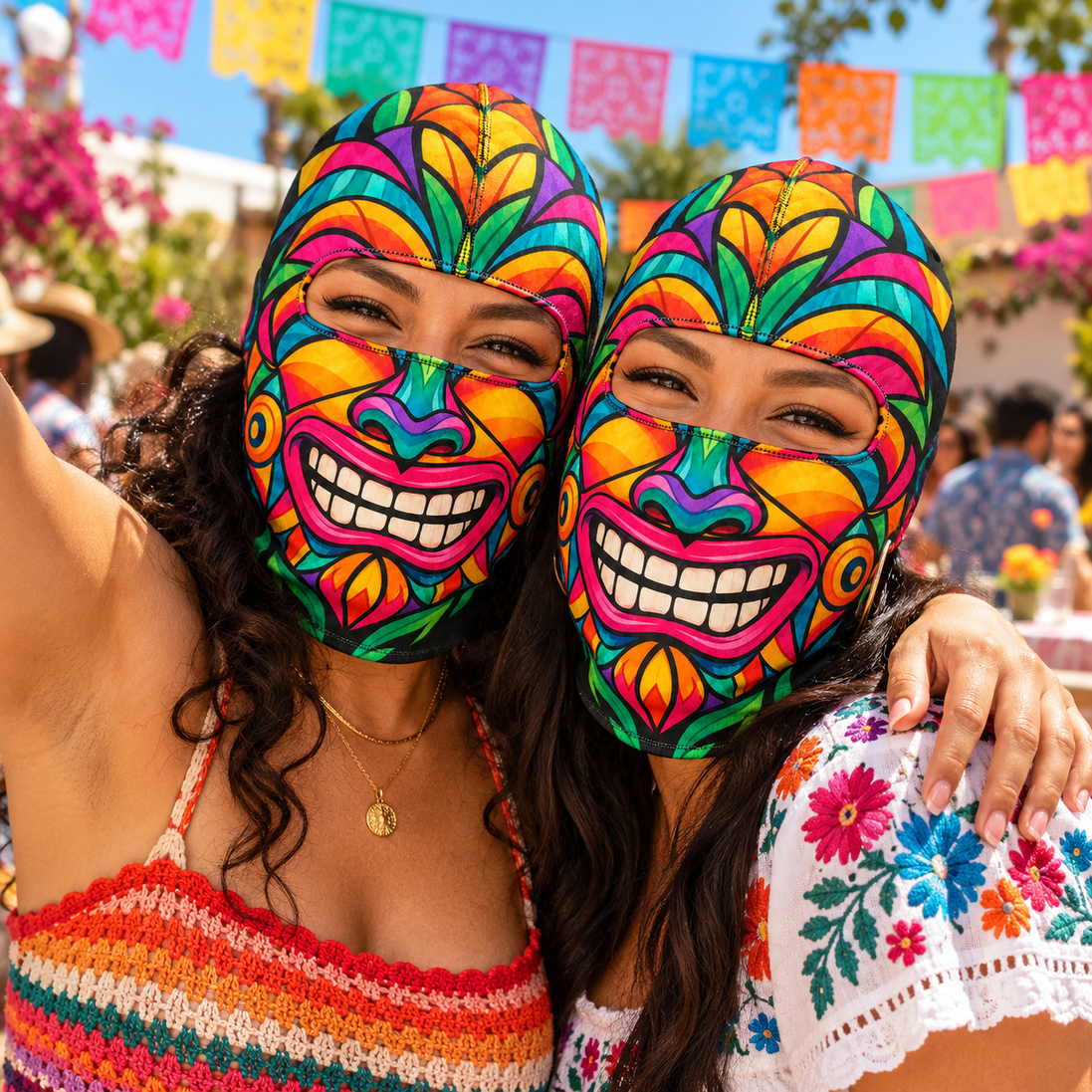 Risa de Colores Ski Mask
