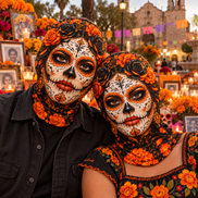 Catrina de Otono Balaclava Mask