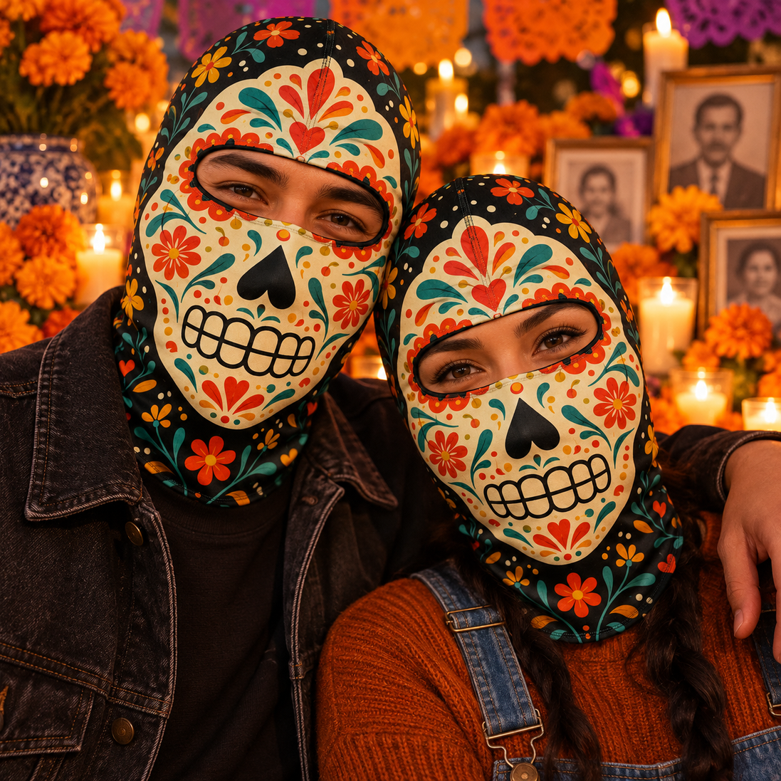 Calaverita Alegre Ski Mask