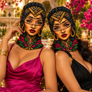 Reina Dorada Ski Mask