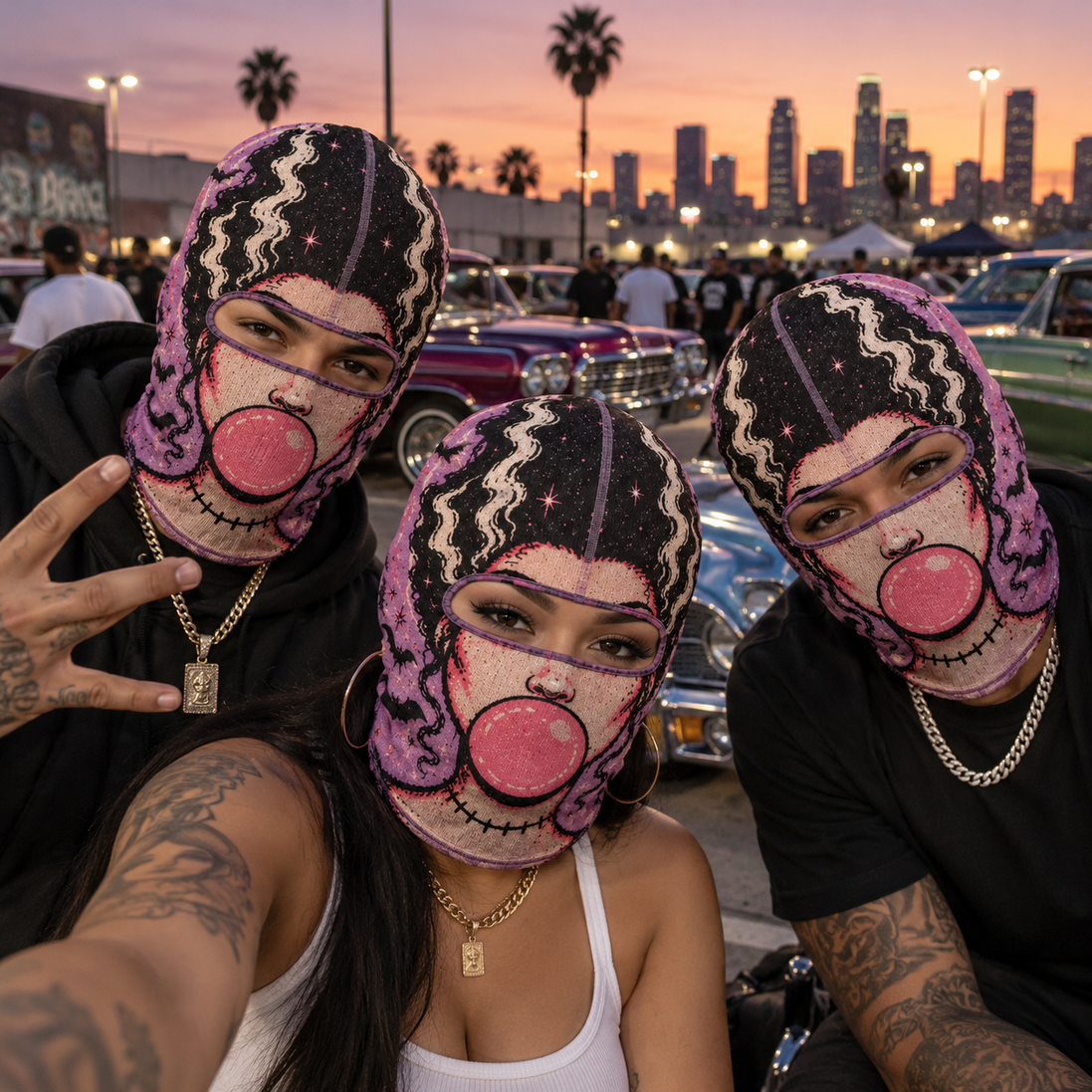 Chica Relampago Ski Mask
