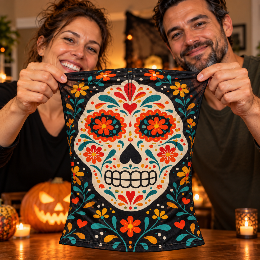 Calaverita Alegre Balaclava Mask