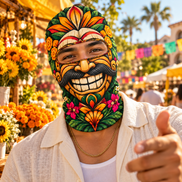Sol Sonriente Ski Mask