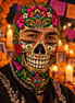 Calavera de Fiesta Ski Mask