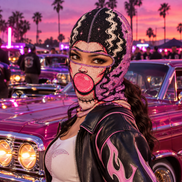 Chica Relampago Ski Mask