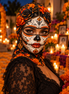 Catrina de Otono Ski Mask