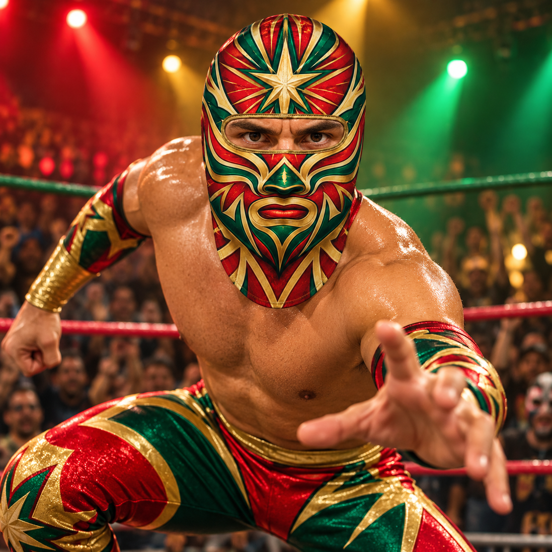Lucha Estrella Ski Mask