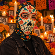 Calaverita Alegre Ski Mask