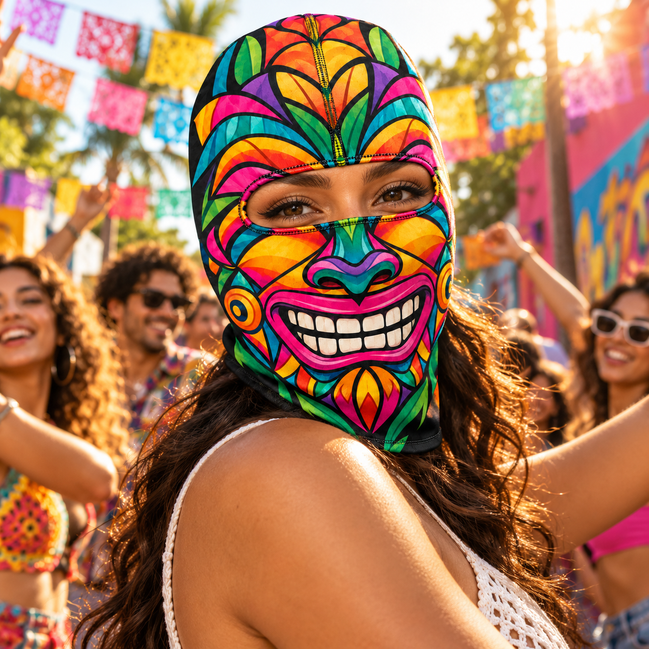 Risa de Colores Ski Mask