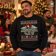 Disappointments All Of You Holy Night Knit Sweater Black — Lifestyle creative