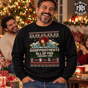Disappointments All Of You Holy Night Knit Sweater Black — Lifestyle creative