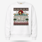 Disappointments All Of You Holy Night Knit Sweater White — product mockup