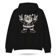 El Rockero Santa – Navidad Old School Hoodie Black — product mockup