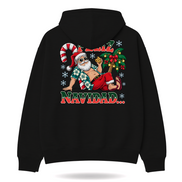 Feliz Navidad Beach Siesta Edition Hoodie Black — product mockup