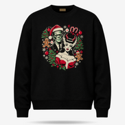 Frankie & La Novia Navidad Sweater Black — product mockup