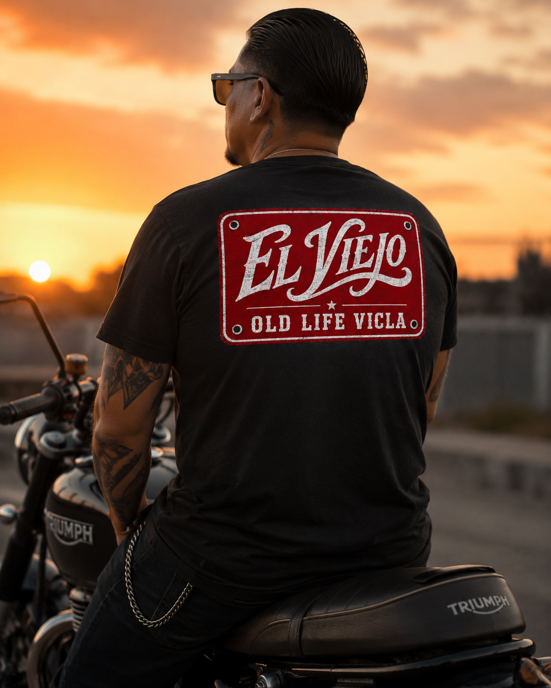 El Viejo Vicla Plate T Shirt