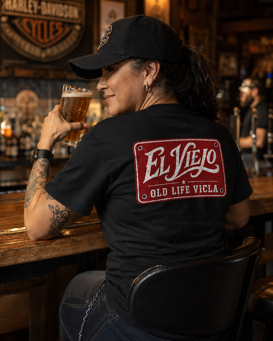 El Viejo Vicla Plate T Shirt