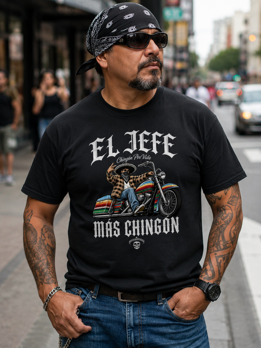 El Jefe Mas Chingon Viclero T Shirt
