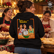 Lets Make Tamales Cocina Edition Hoodie Black — Lifestyle creative