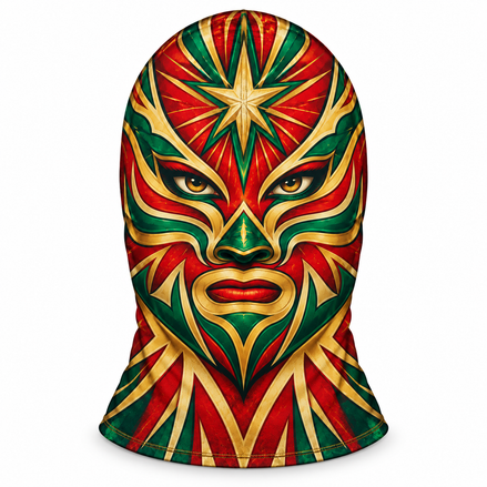 Lucha Estrella Balaclava Mask