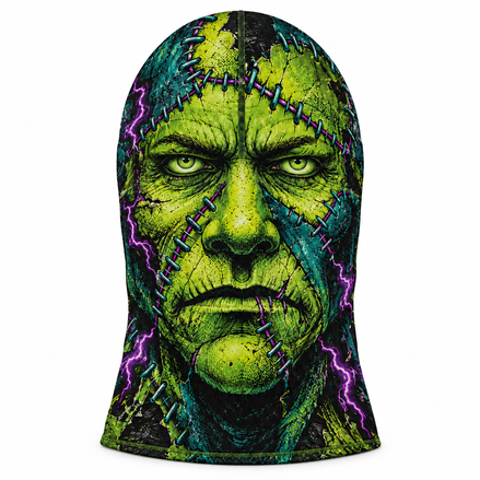 Voltaje Verde Balaclava Mask
