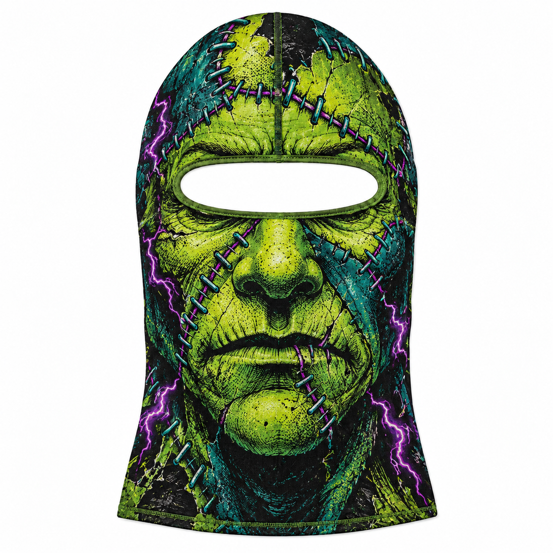 Voltaje Verde Ski Mask