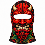 Diablito Rojo Ski Mask