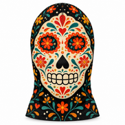 Calaverita Alegre Balaclava Mask
