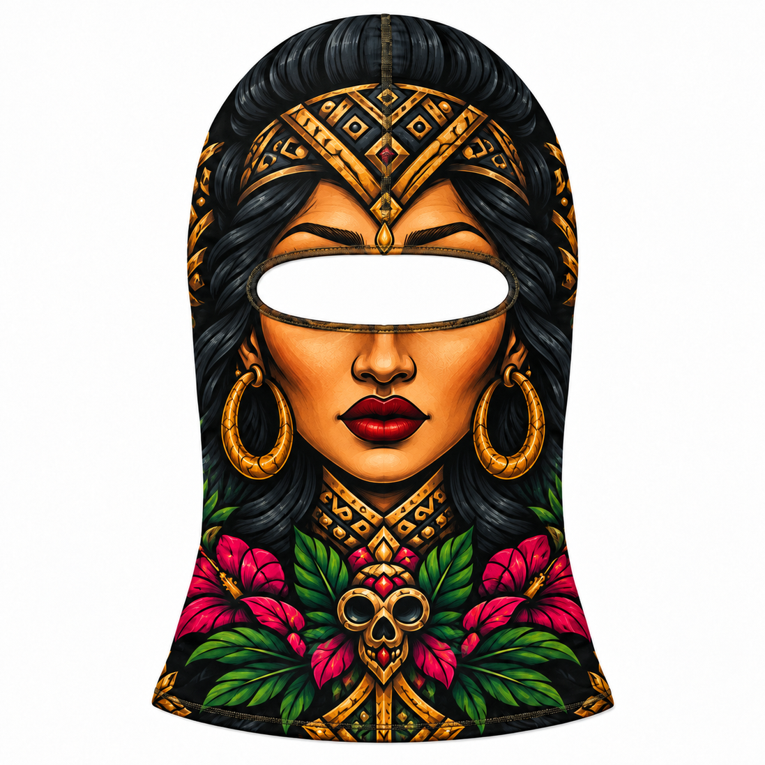 Reina Dorada Ski Mask