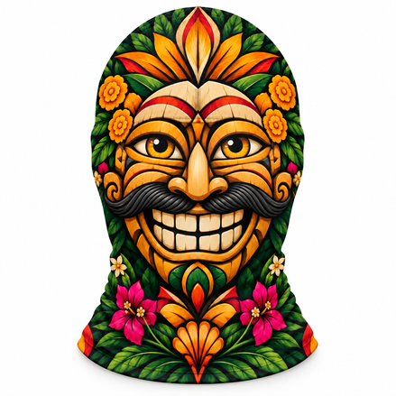 Sol Sonriente Balaclava Mask