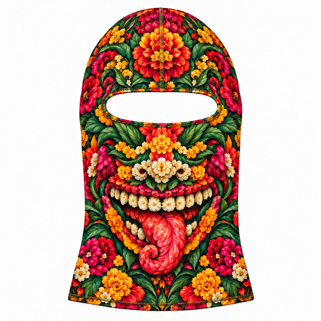 Fiera Floral Ski Mask