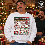 No Me Jo Jo Jo Jodas Frosty Stitch Sweater White — Lifestyle creative
